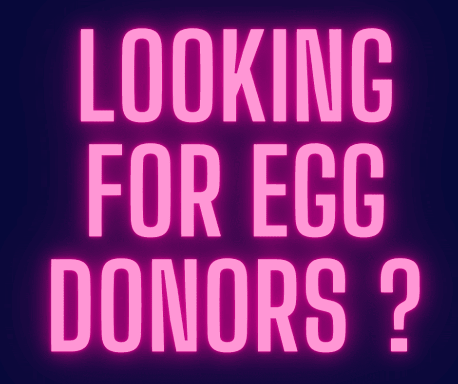 looking for egg donors