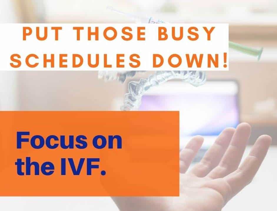 dont get too busy to get pregnant